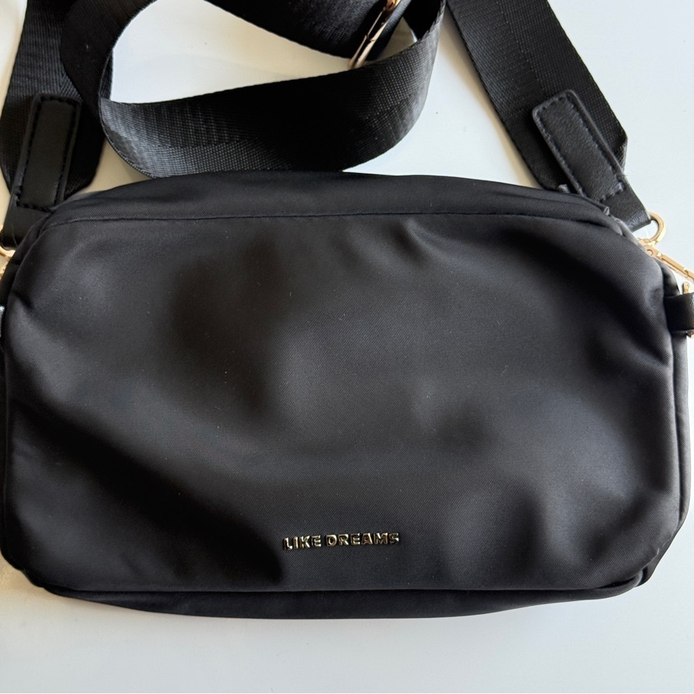 Like Dreams Black Crossbody Bag Fanny Pack - Picture 2 of 11